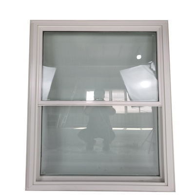 Пластиковый экран сетки Upvc профиль дизайн рамы складной двойной висящие окна
