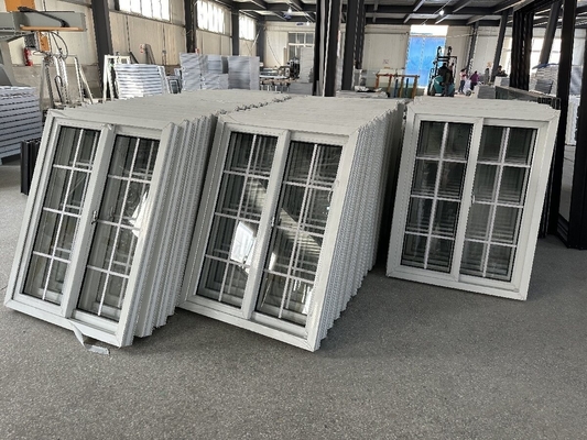 Сдвижные двойные окна Upvc горизонтальные толчок-тяжка звукоизоляция Pvc окна Сдвижные двери